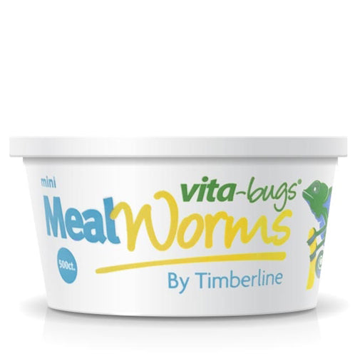 500ct Vita-Bug Mini Mealworms Cup