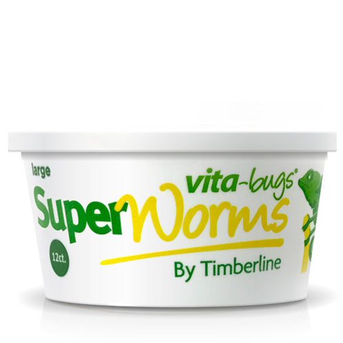 12ct Vita-Bug Large Superworms Cup