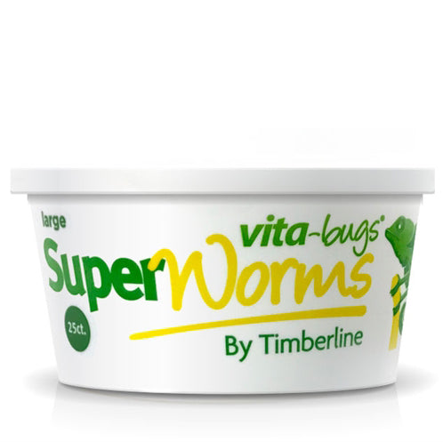 25ct Vita-Bug Large Superworms Cup