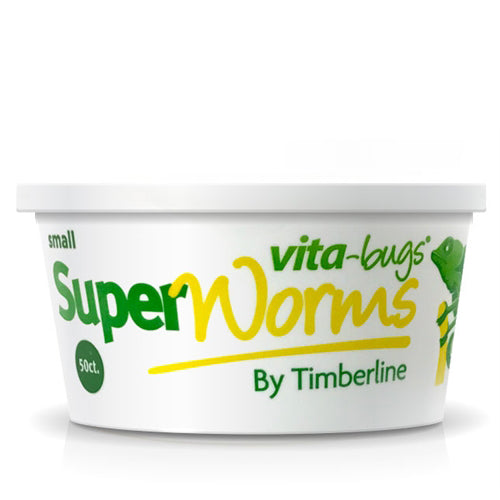 50ct Vita-Bug Small Superworms Cup